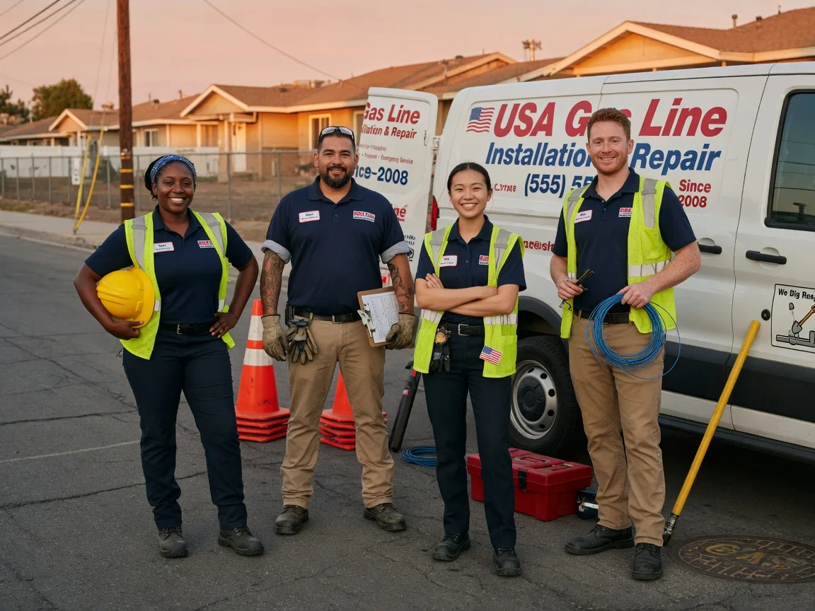 Gas Line Installation company in Omaha, GA